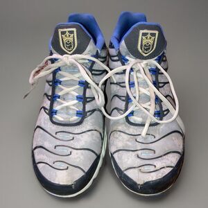 Nike Air Max Plus 'World Cup Social FC' Smoke Gray Sneakers Size 10.5 DQ3981-001